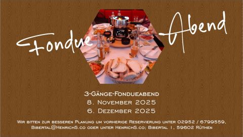 Fondue-Abend